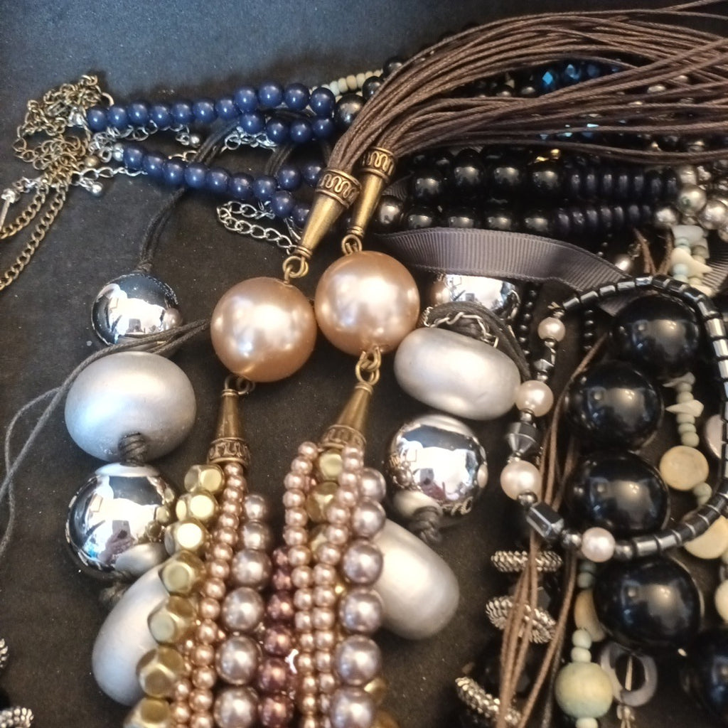 Costume Jewellery Necklaces Bracelets Bundle Joblot Mixed Lot