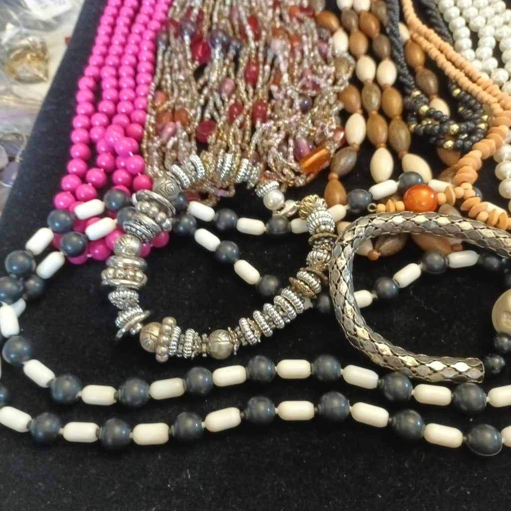 Costume Jewellery Necklaces Bracelets Bundle Joblot Mixed Lot
