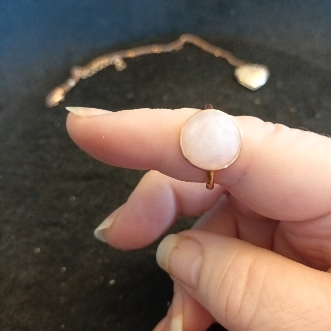 Rose Gold Tone Jewellery Necklace Bracelets Earrings And Earrings Mixed Lot