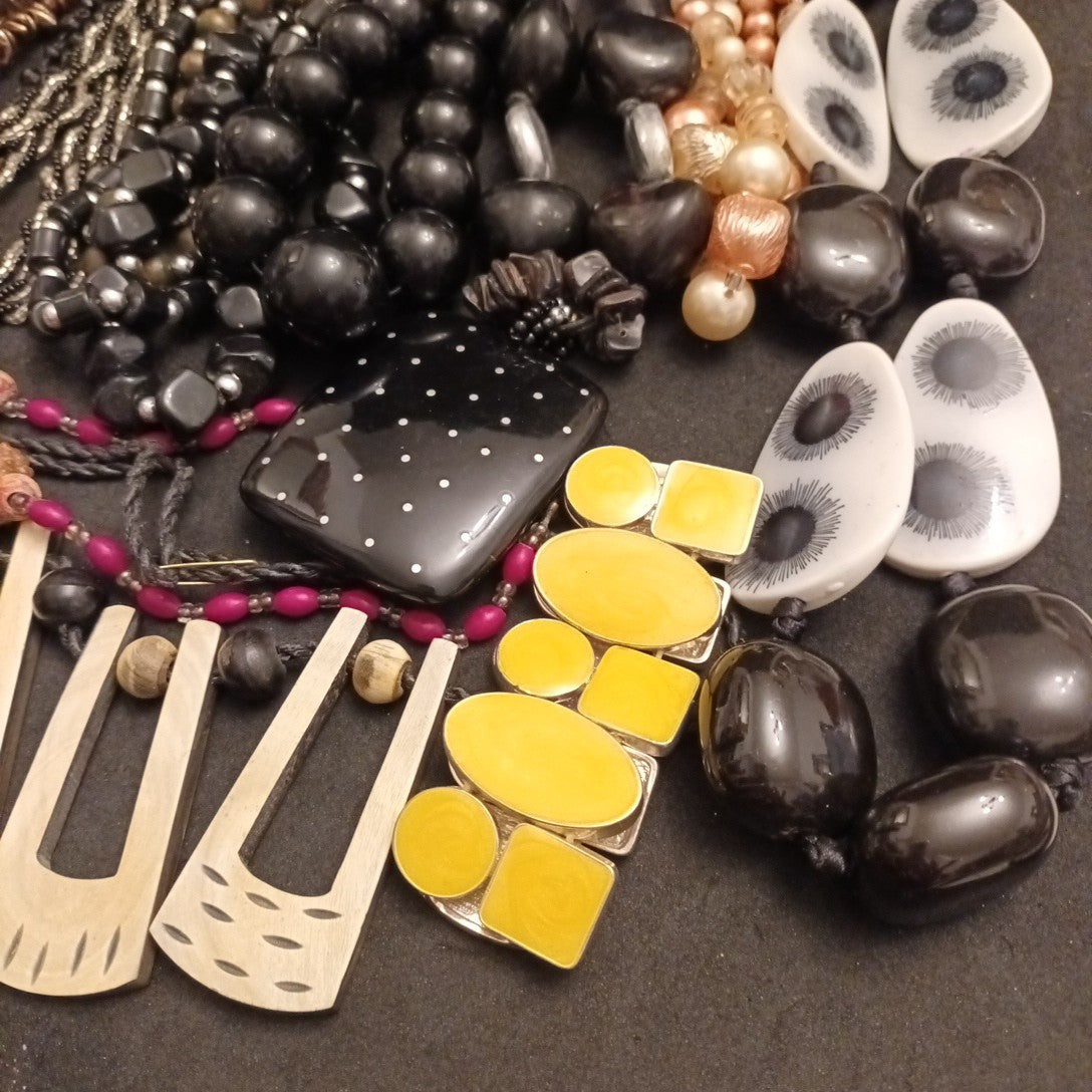 Costume Jewellery Necklaces Bracelets Bundle Joblot Mixed Lot 