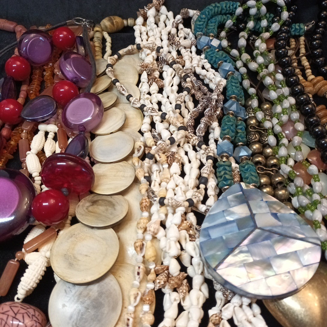 Costume Jewellery Necklaces Bracelets Bundle Joblot Mixed Lot