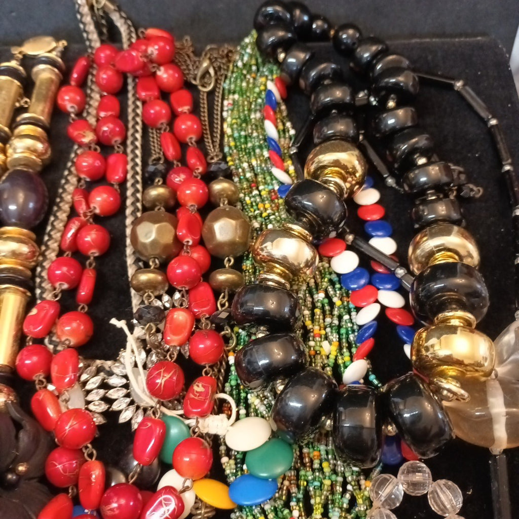 Costume Jewellery Necklaces Bracelets Bundle Joblot Mixed Lot