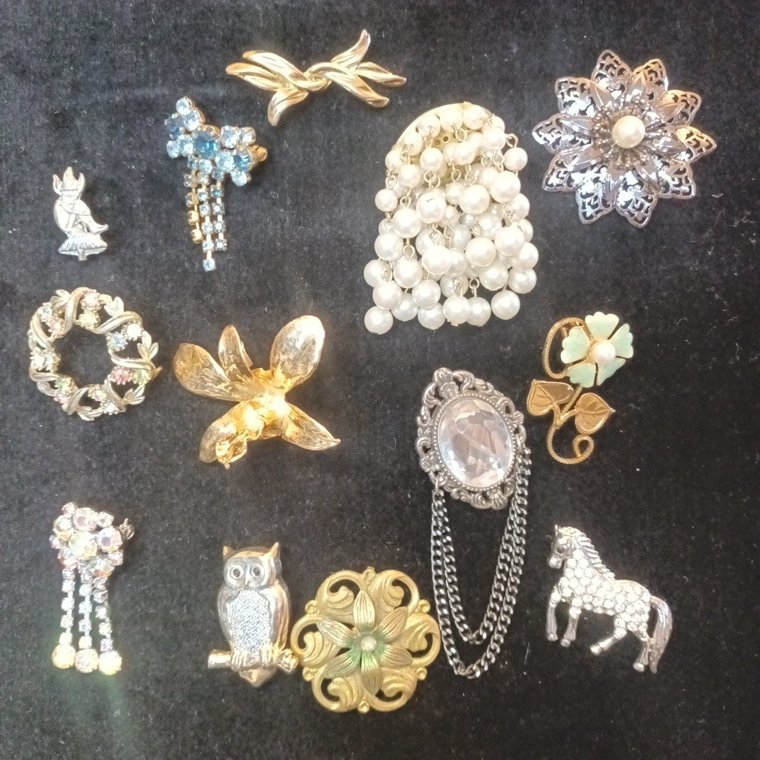 Brooch Bundle Costume Jewellery Brooches