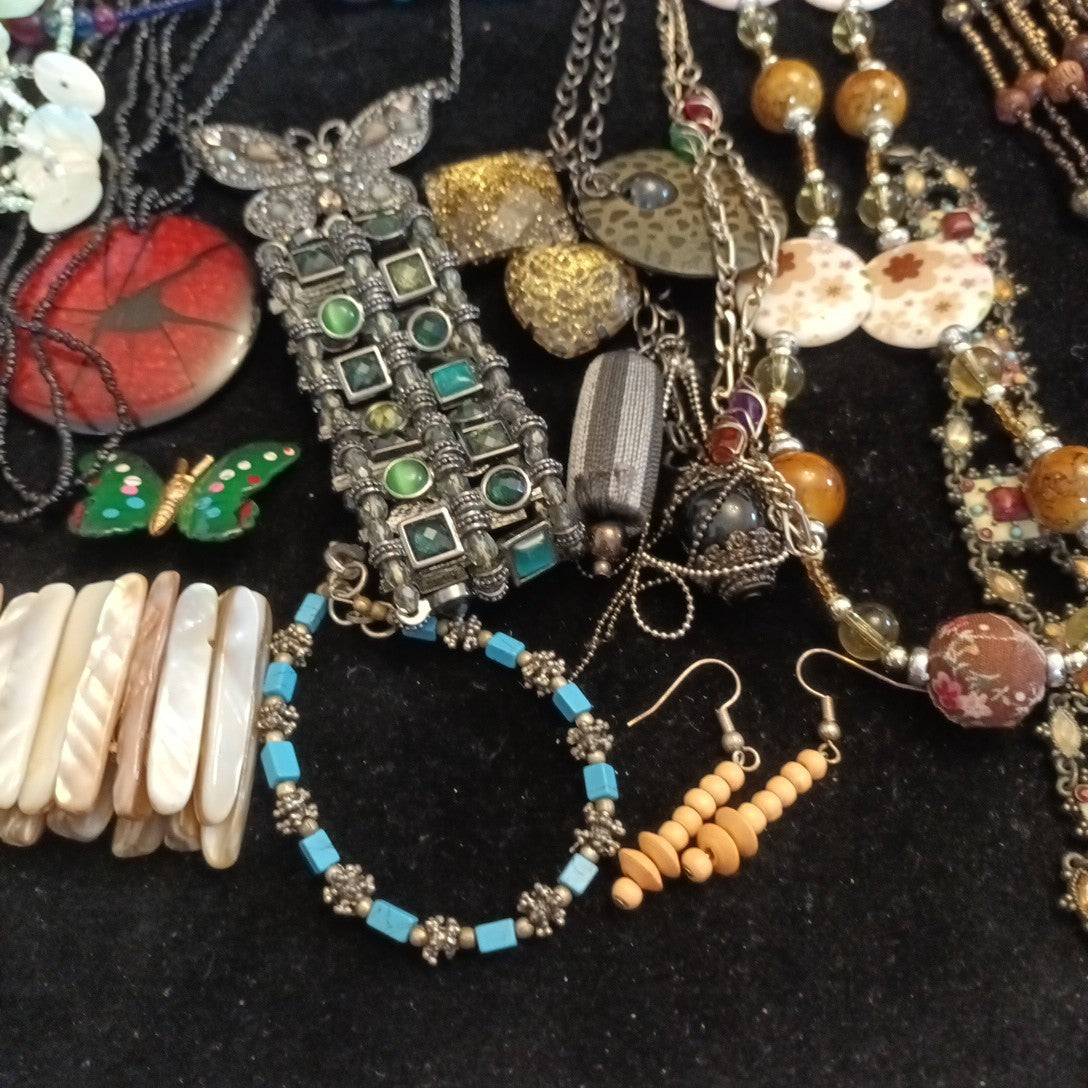 Costume Jewellery Necklaces Bracelets Bundle Joblot Mixed Lot