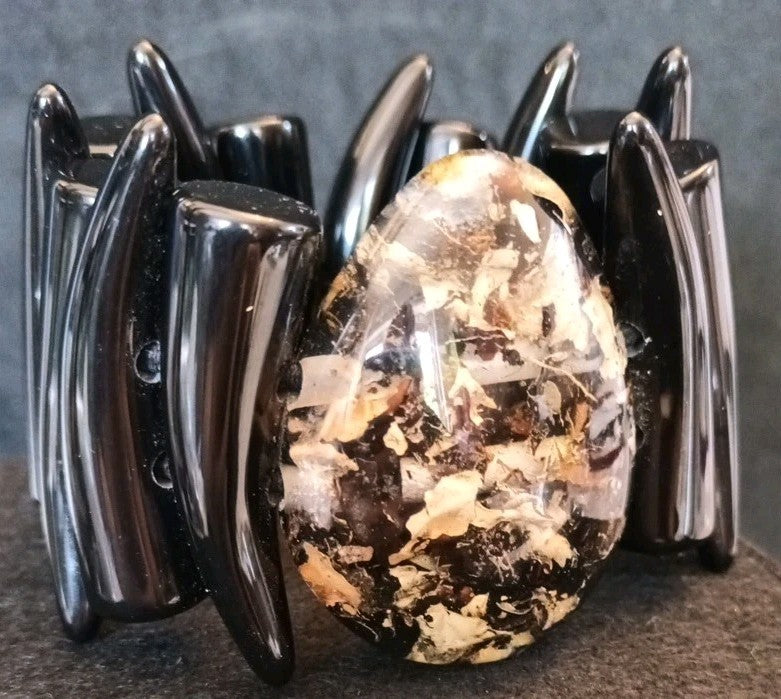 Carlos Sobral Jackie Brazil Signed Safari Tusk Cuff Bracelet