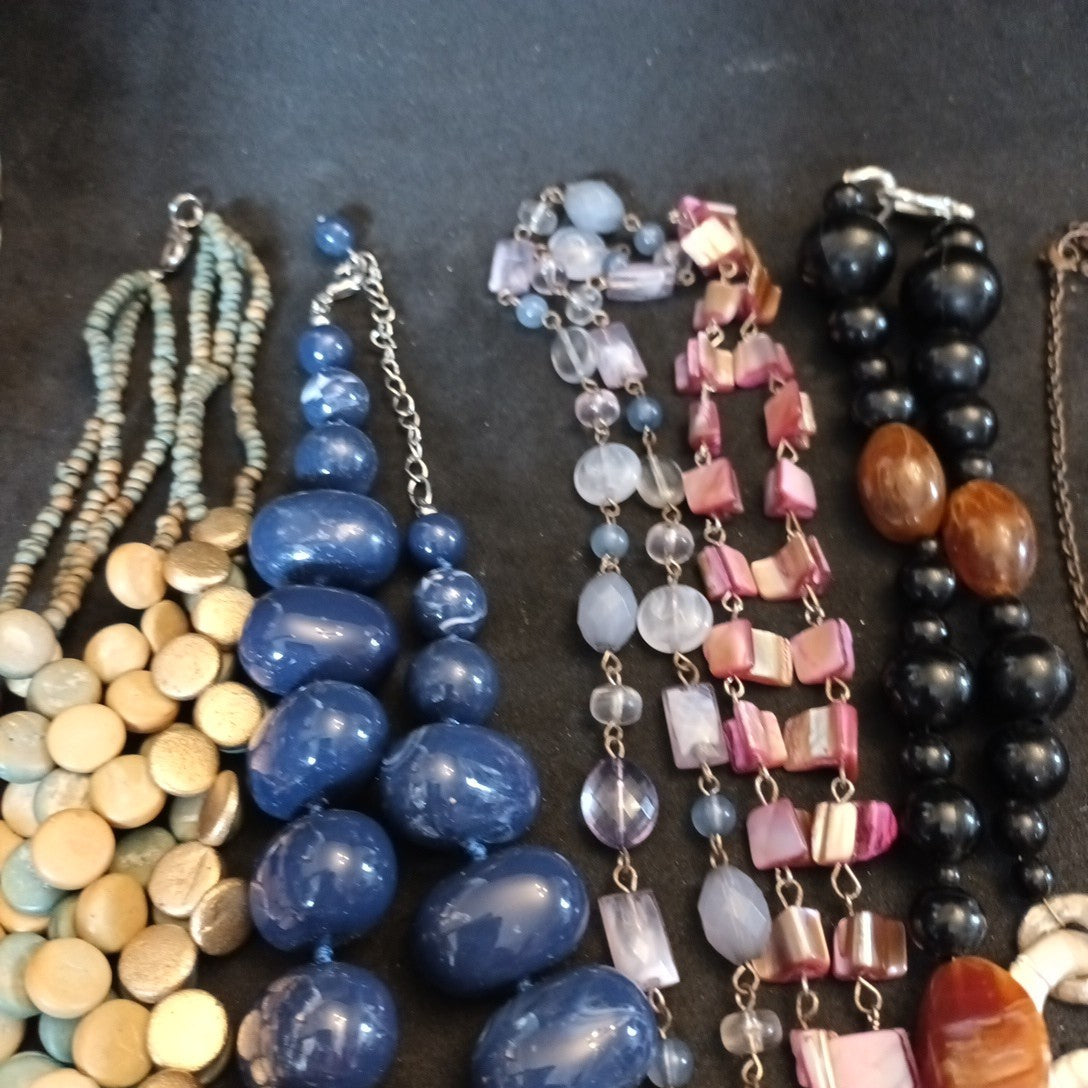 Costume Jewellery Necklaces Bracelets Bundle Joblot Mixed Lot