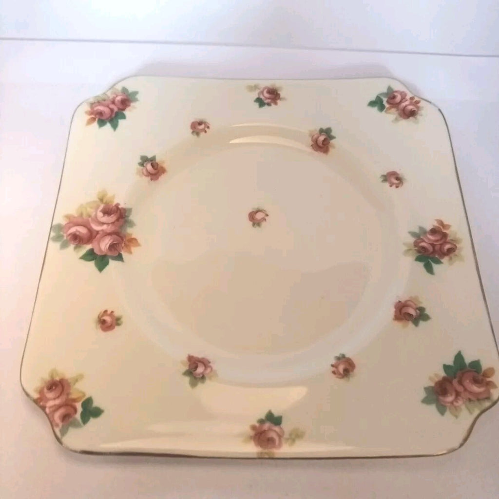 Royal Doulton Pink Roses Side Plate 14.5x14.5cm