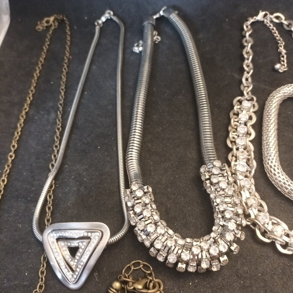 Costume Jewellery Necklaces Bracelets Bundle Joblot Mixed Lot