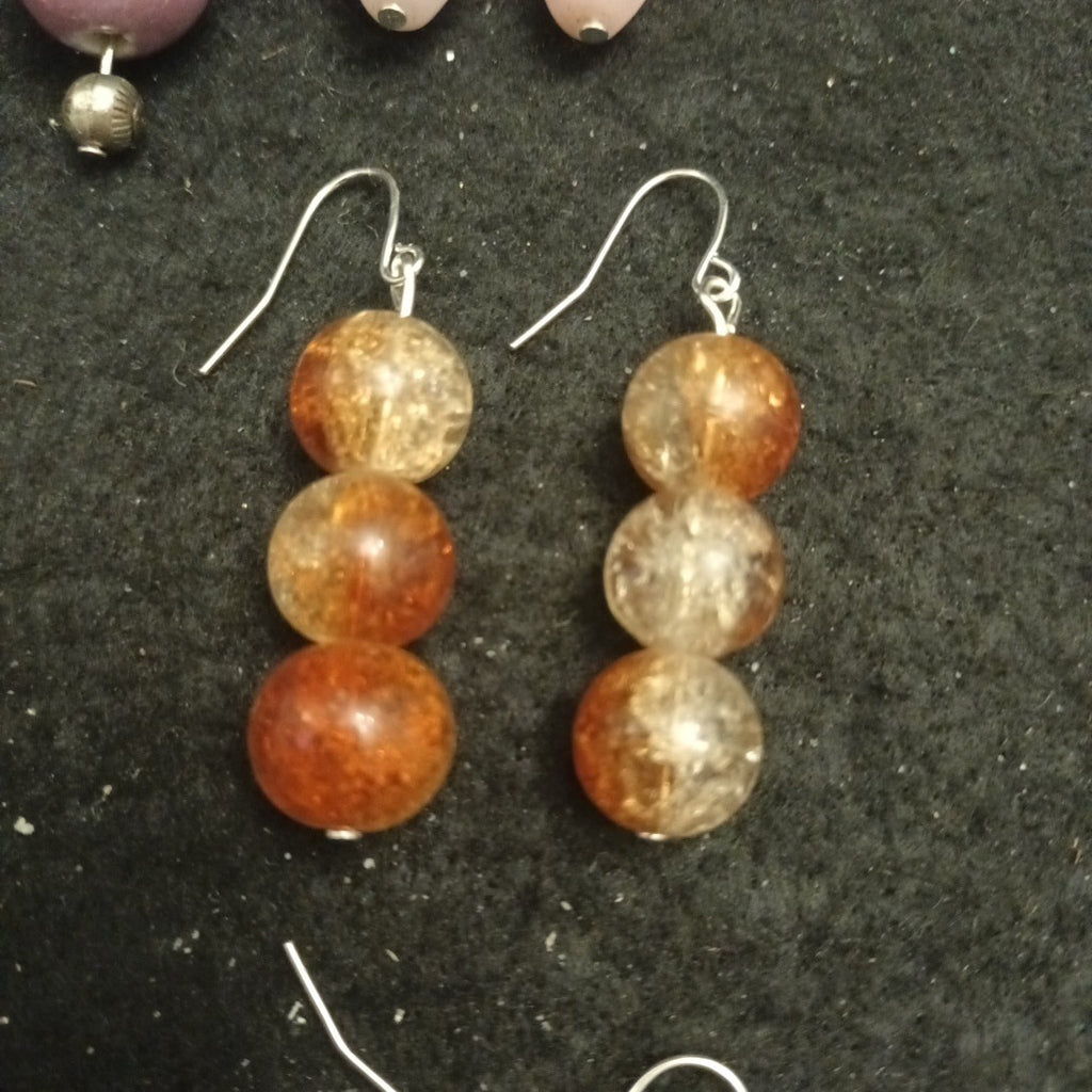 Earrings bundle Pairs Of Earrings For Pierced Ears. Hoop Dangle Bundle Joblot