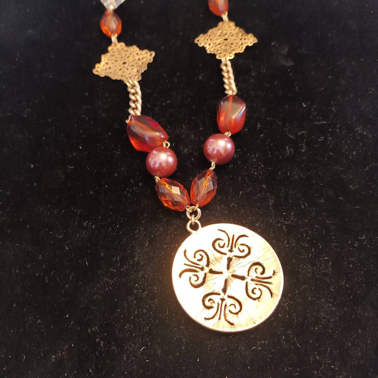 Bijoux Terner Gold Tone Necklace 60cm long