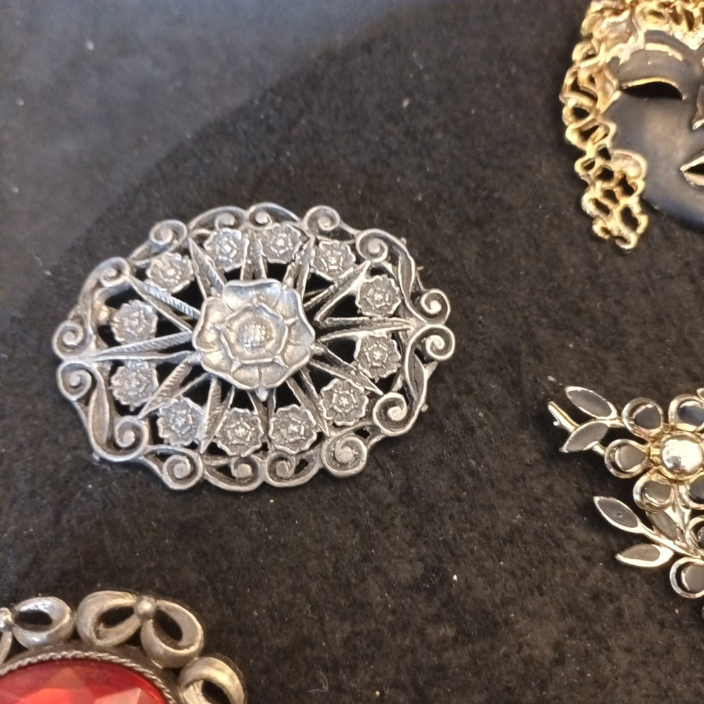 Brooch Bundle Costume Jewellery Brooches Mixed Lot