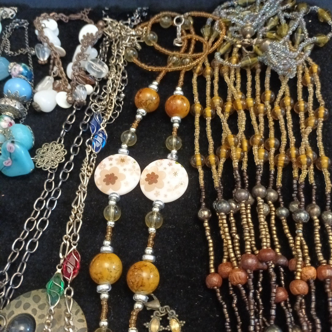 Costume Jewellery Necklaces Bracelets Bundle Joblot Mixed Lot