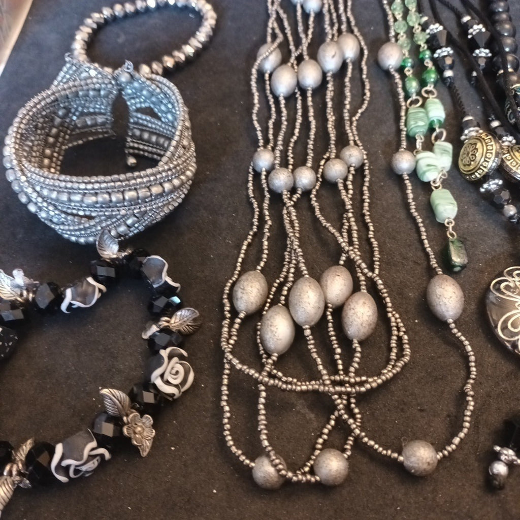 Costume Jewellery Necklaces Bracelets Bundle Joblot Mixed Lot