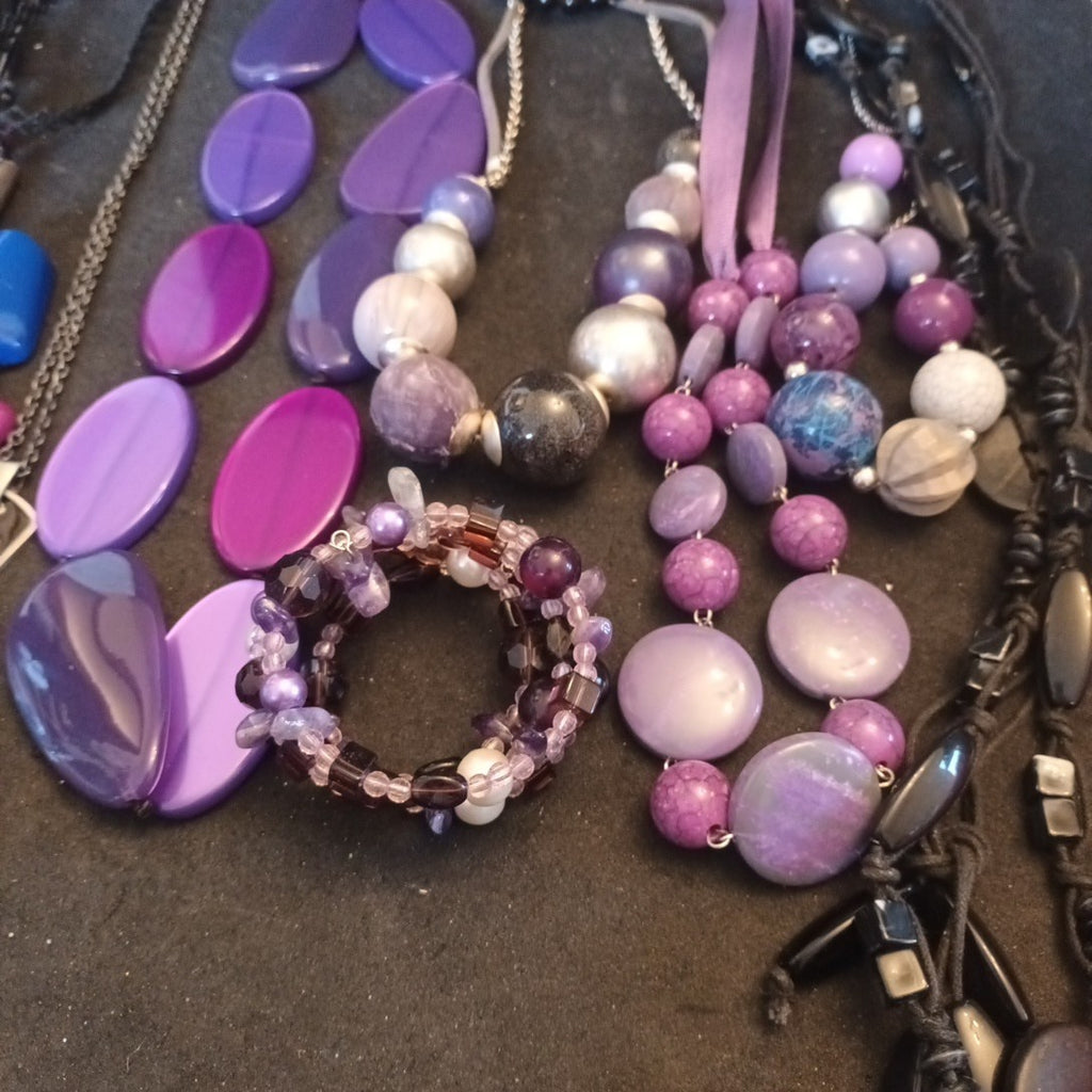 Costume Jewellery Necklaces Bracelets Bundle Joblot Mixed Lot