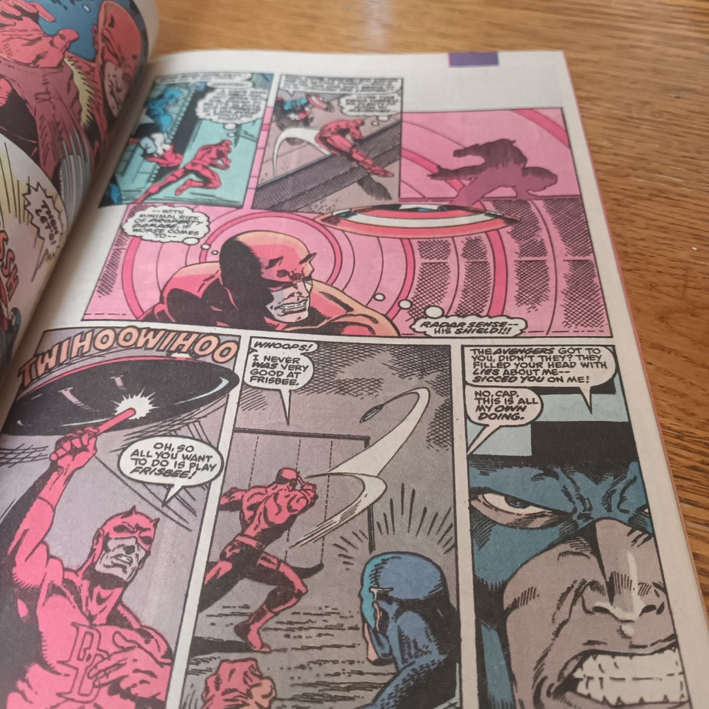 Captain America (1st Series) #375 (Newsstand) FN; Marvel | Streets of Poison