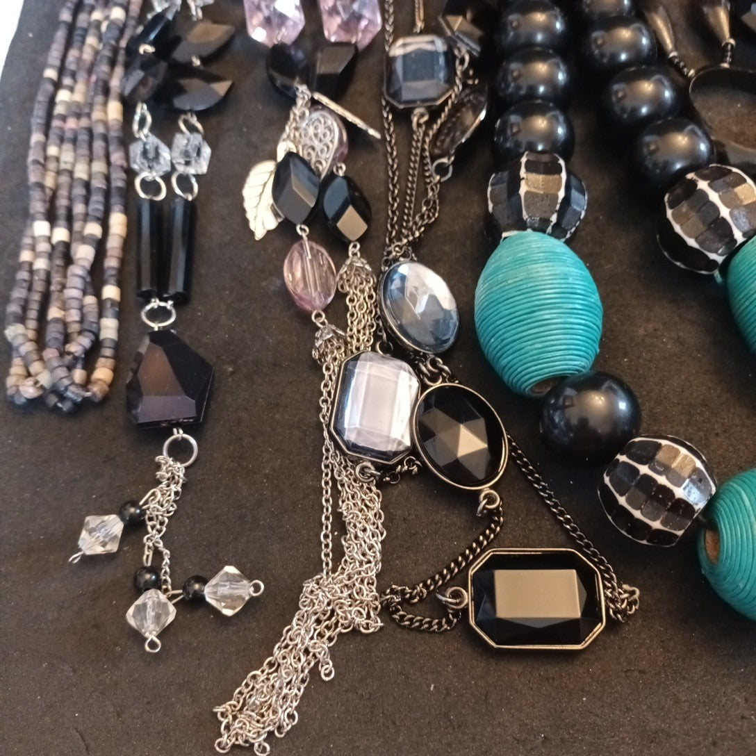 Costume Jewellery Necklaces Bracelets Bundle Joblot Mixed Lot