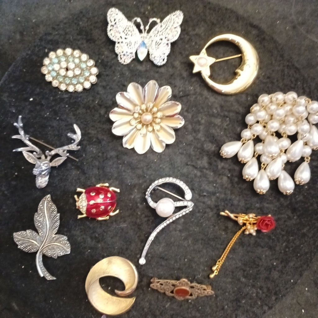 Brooch Bundle Costume Jewellery Brooches