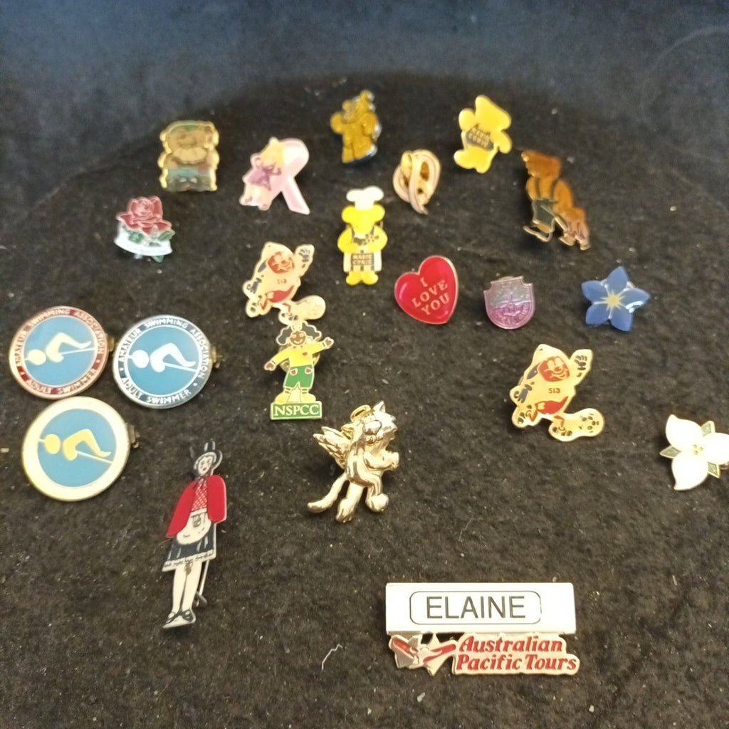 Badges Button Badges Pins Bundle Assorted Lot