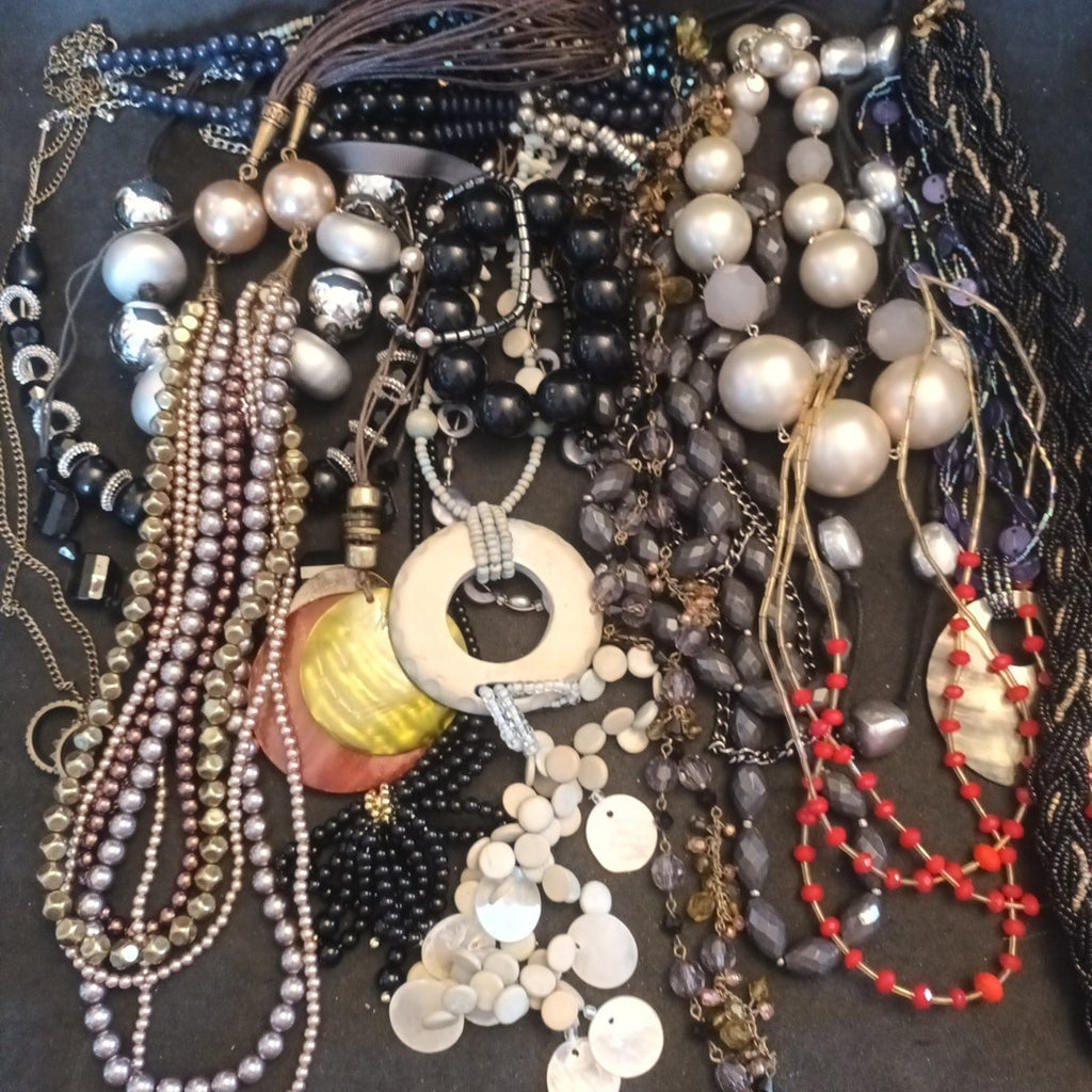 Costume Jewellery Necklaces Bracelets Bundle Joblot Mixed Lot