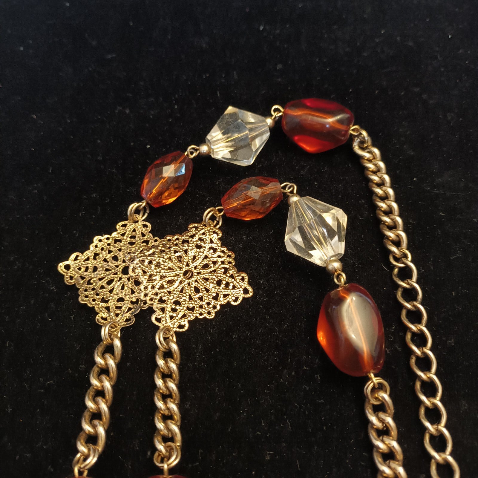Bijoux Terner Gold Tone Necklace 60cm long