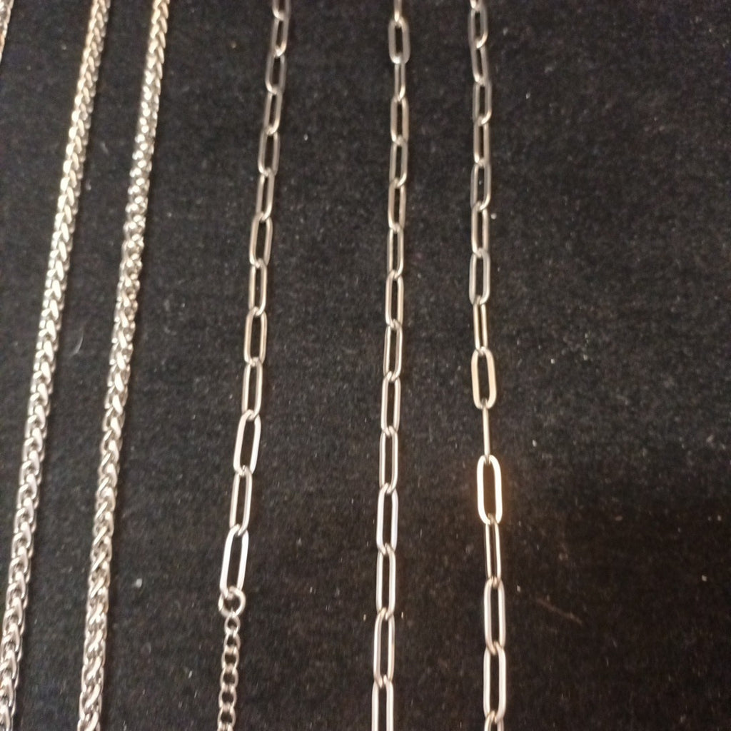 Silver Tone Costume Jewellery  Necklaces Bracelets Bundle Joblot 