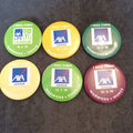 Badges Button Badges - AXA League 'I Was There' 1997 And 1998