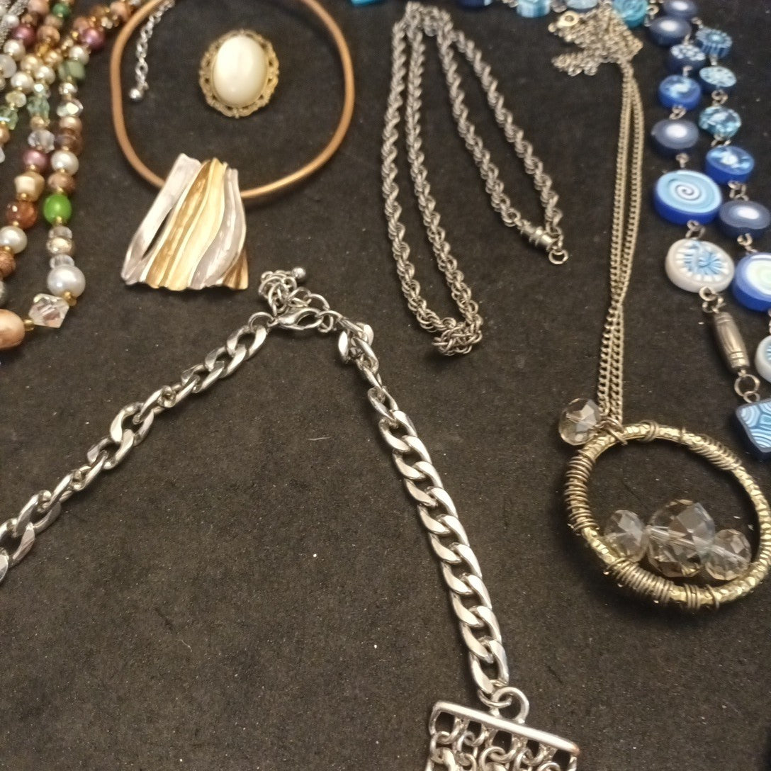 Costume Jewellery Necklaces Bracelets Bundle Joblot Mixed Lot
