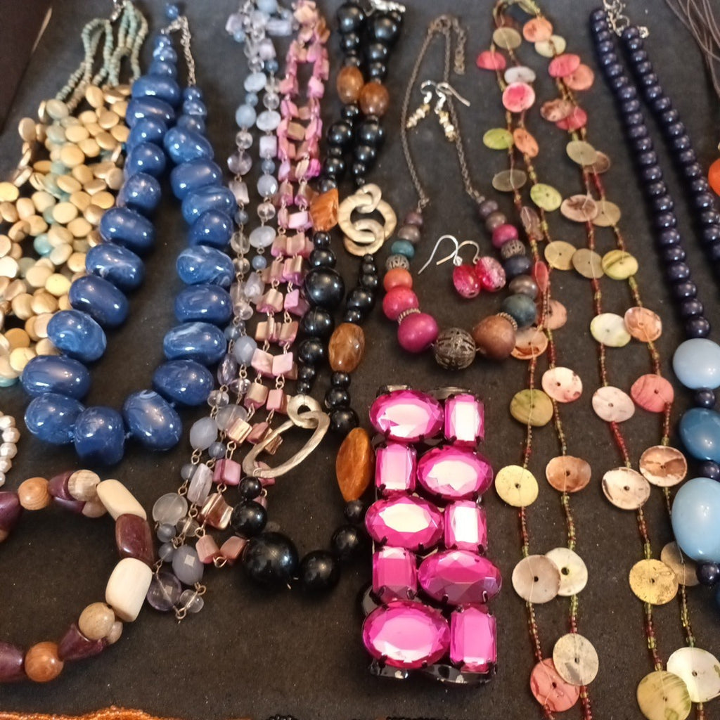 Costume Jewellery Necklaces Bracelets Bundle Joblot Mixed Lot