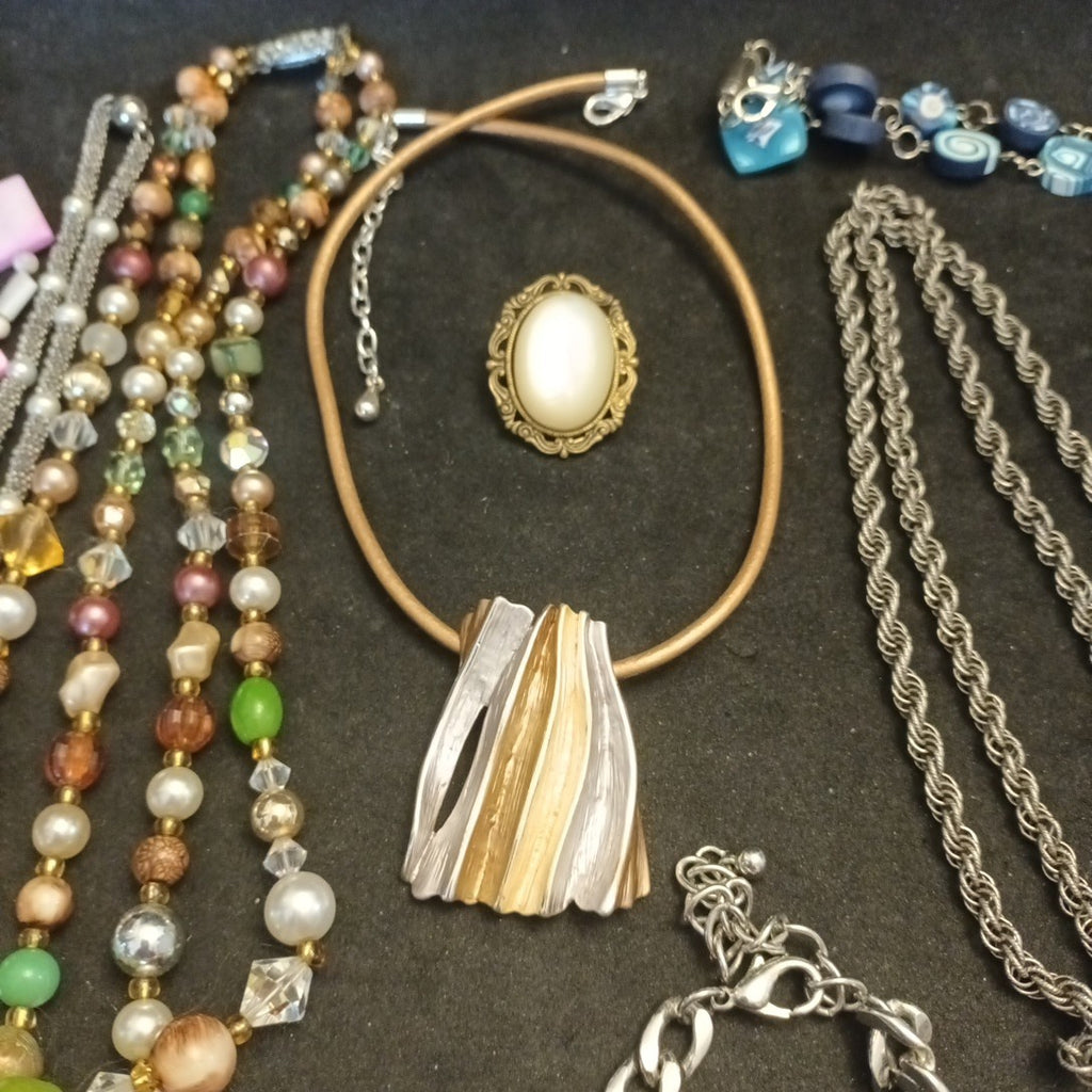 Costume Jewellery Necklaces Bracelets Bundle Joblot Mixed Lot