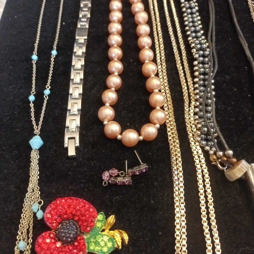 Costume Jewellery Necklaces Bracelets Bundle Joblot Mixed Lot