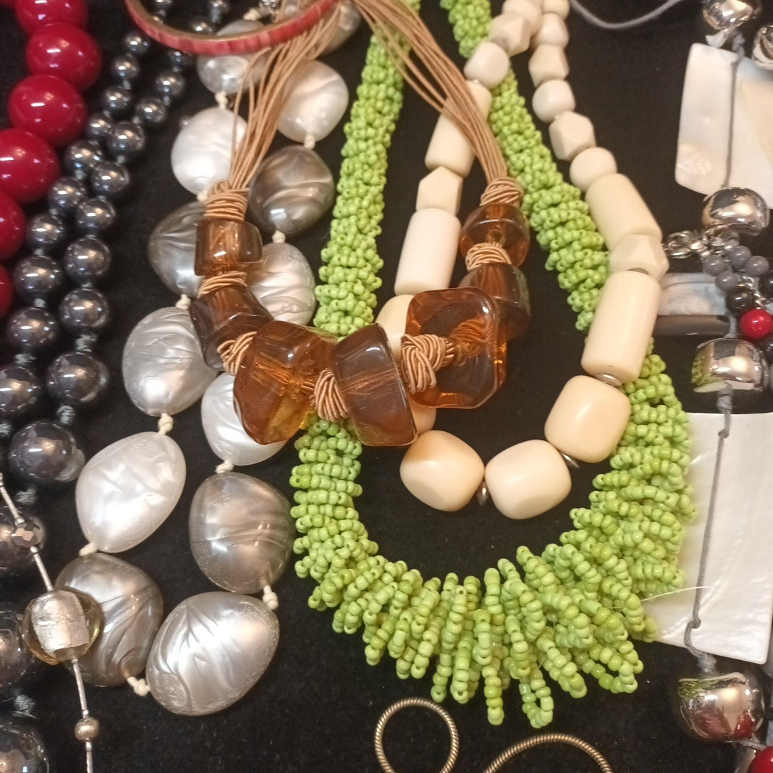 Costume Jewellery Necklaces Bracelets Bundle Joblot Mixed Lot