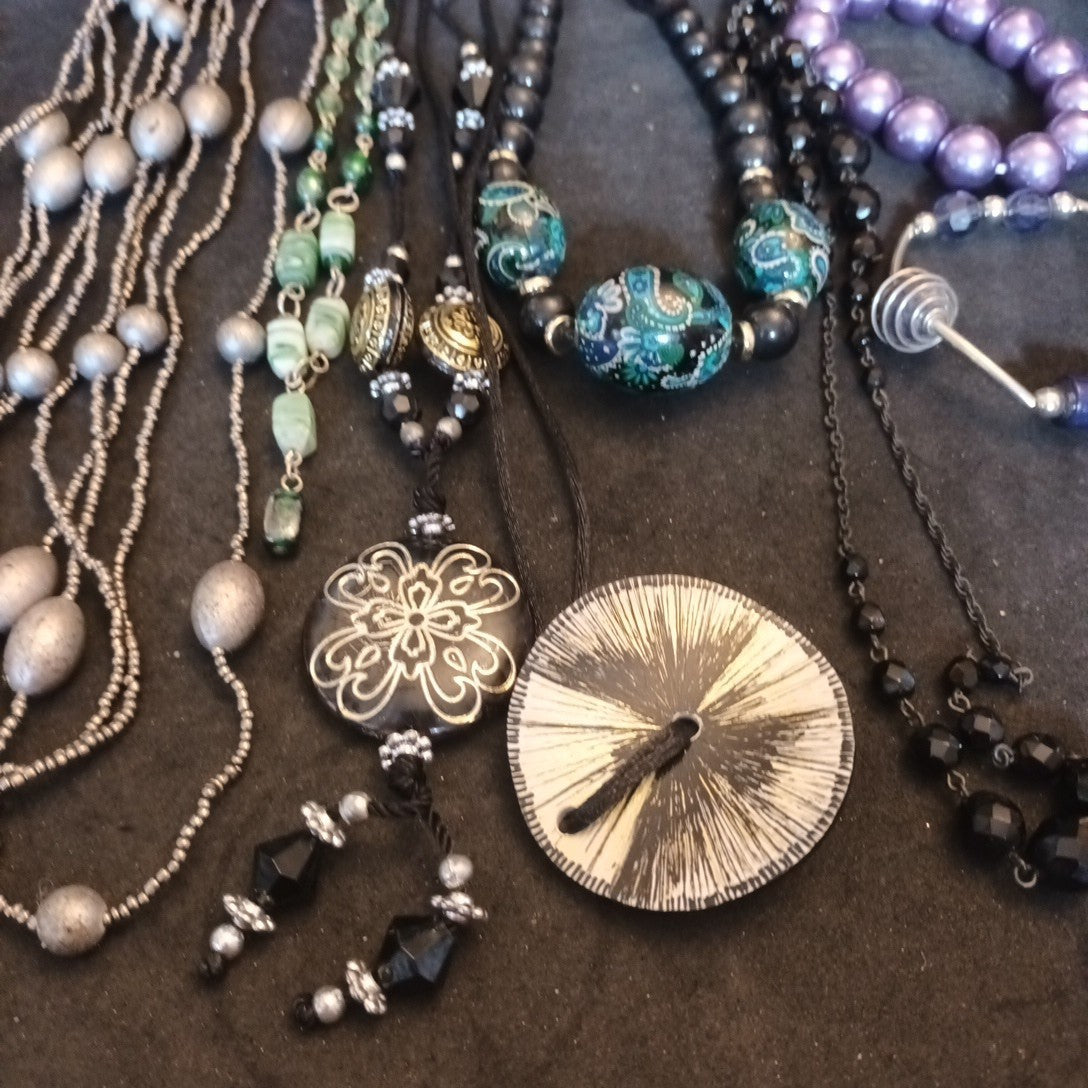 Costume Jewellery Necklaces Bracelets Bundle Joblot Mixed Lot