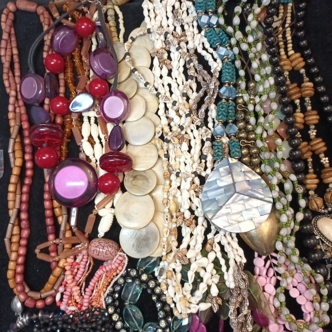 Costume Jewellery Necklaces Bracelets Bundle Joblot Mixed Lot