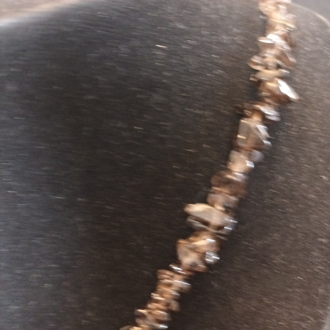 East Gemstone Necklace With Large Pendant