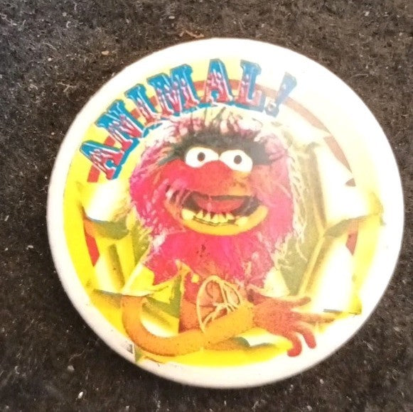 Muppet Show Animal Vintage Pin Badge