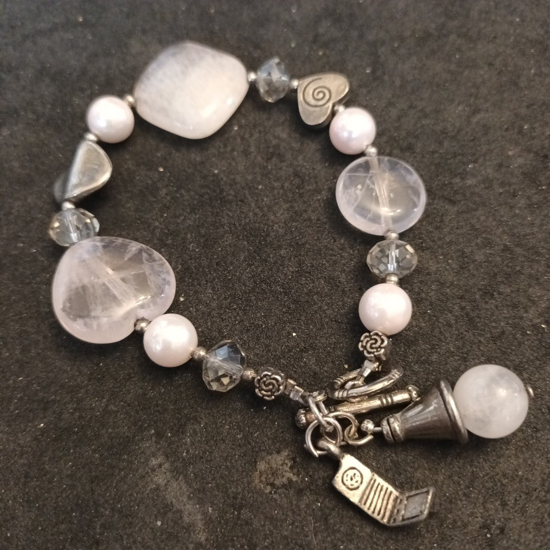 Costume Jewellery Gemstones Necklaces Bracelets Bundle Joblot Mixed Lot