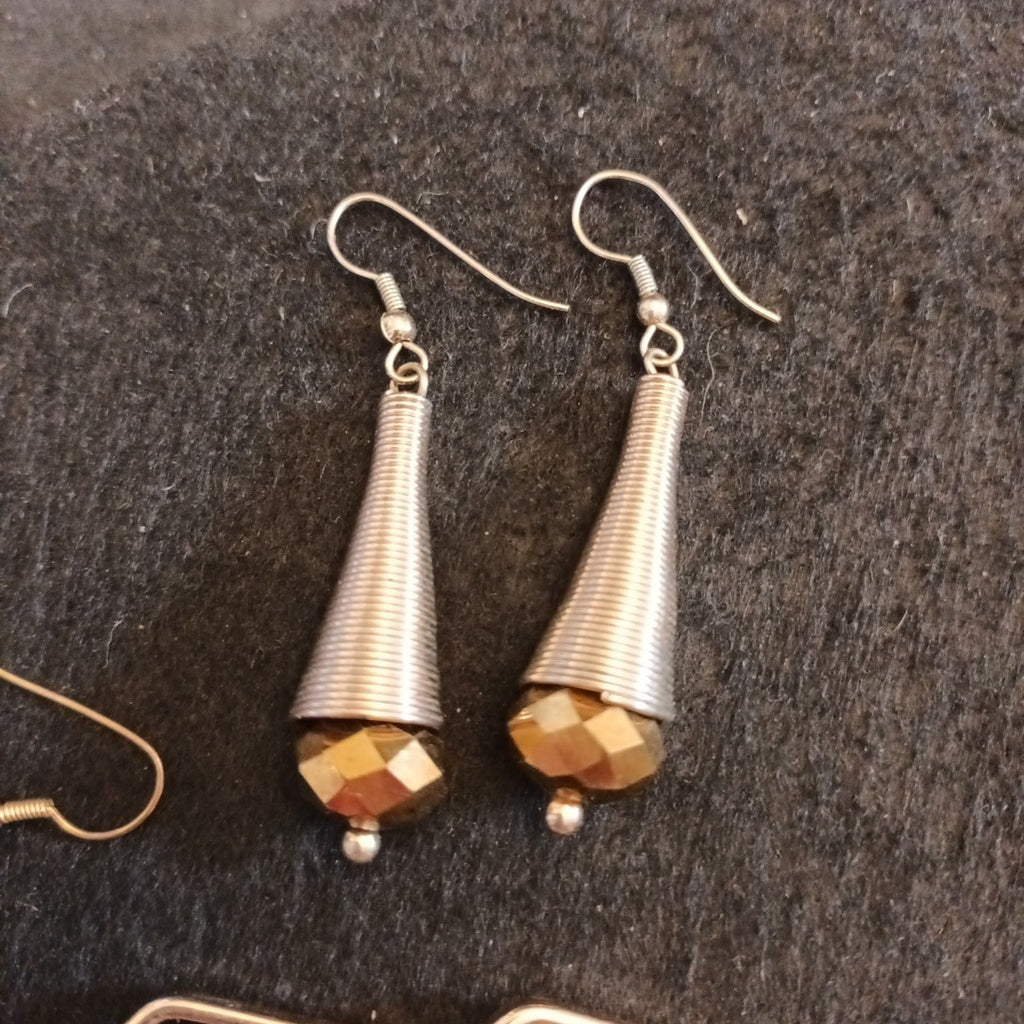 Earrings. Pairs Of Earrings For Pierced Ears. Hoop Dangle. Bundle Joblot