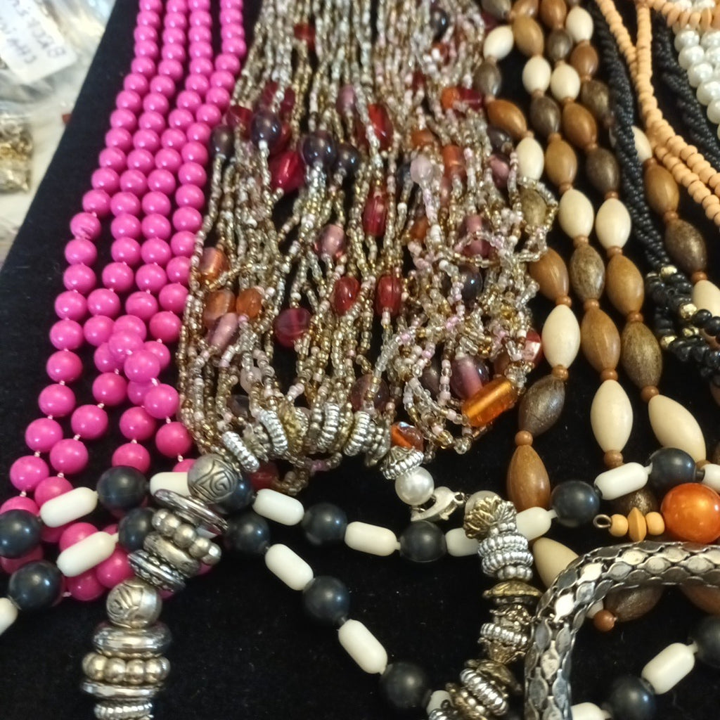 Costume Jewellery Necklaces Bracelets Bundle Joblot Mixed Lot