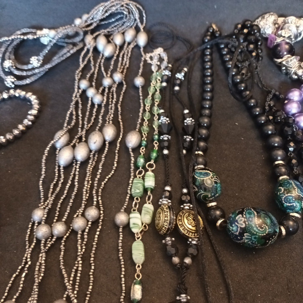Costume Jewellery Necklaces Bracelets Bundle Joblot Mixed Lot