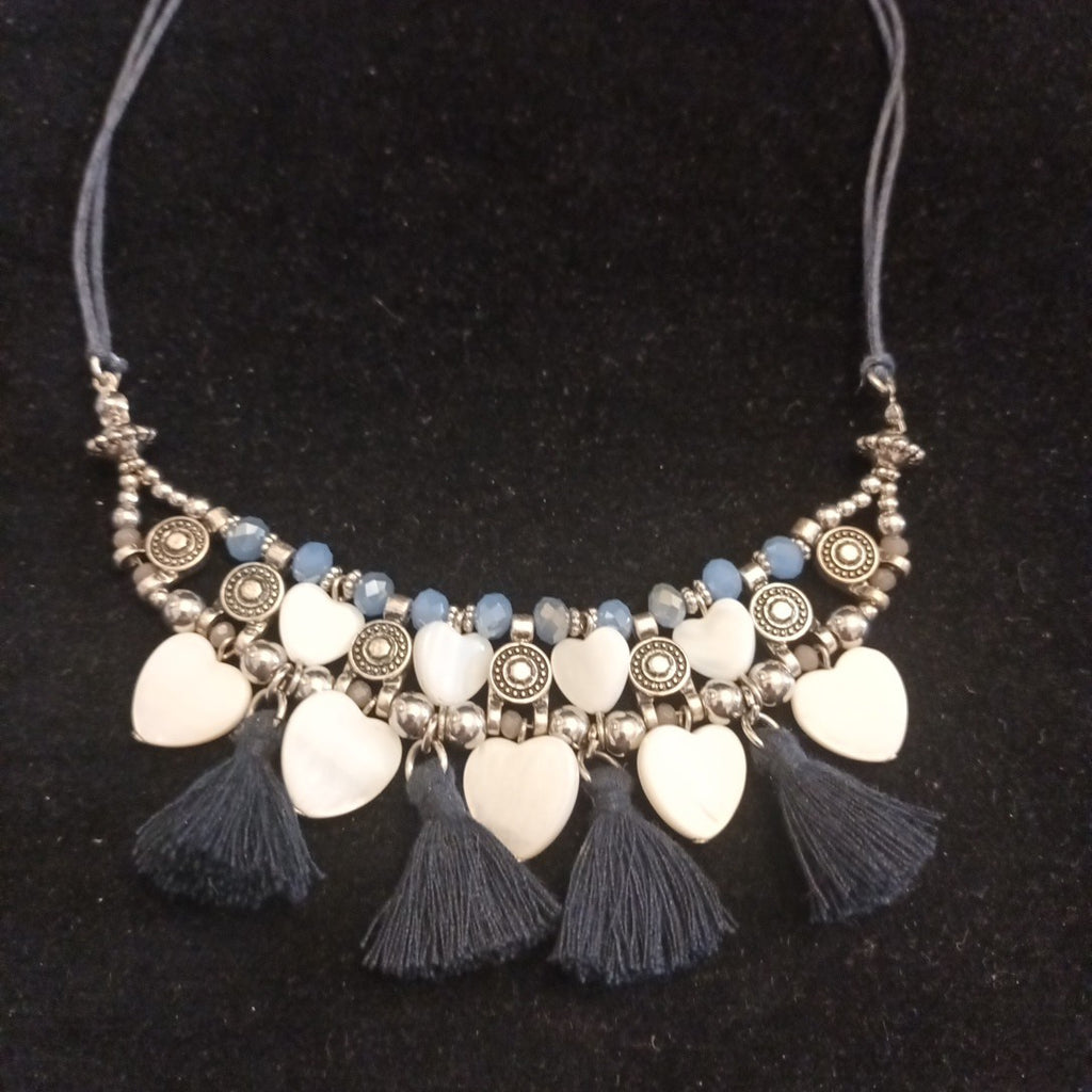 Laura Ashley Necklace Silver Tone