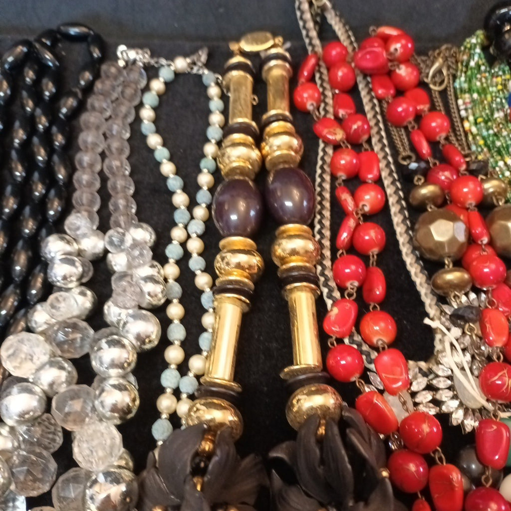Costume Jewellery Necklaces Bracelets Bundle Joblot Mixed Lot
