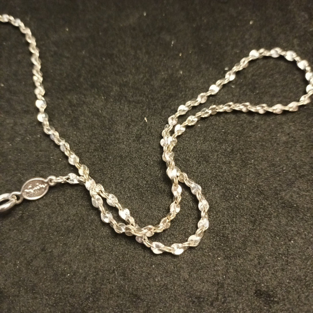 Napier Silver Tone Necklace 44cm