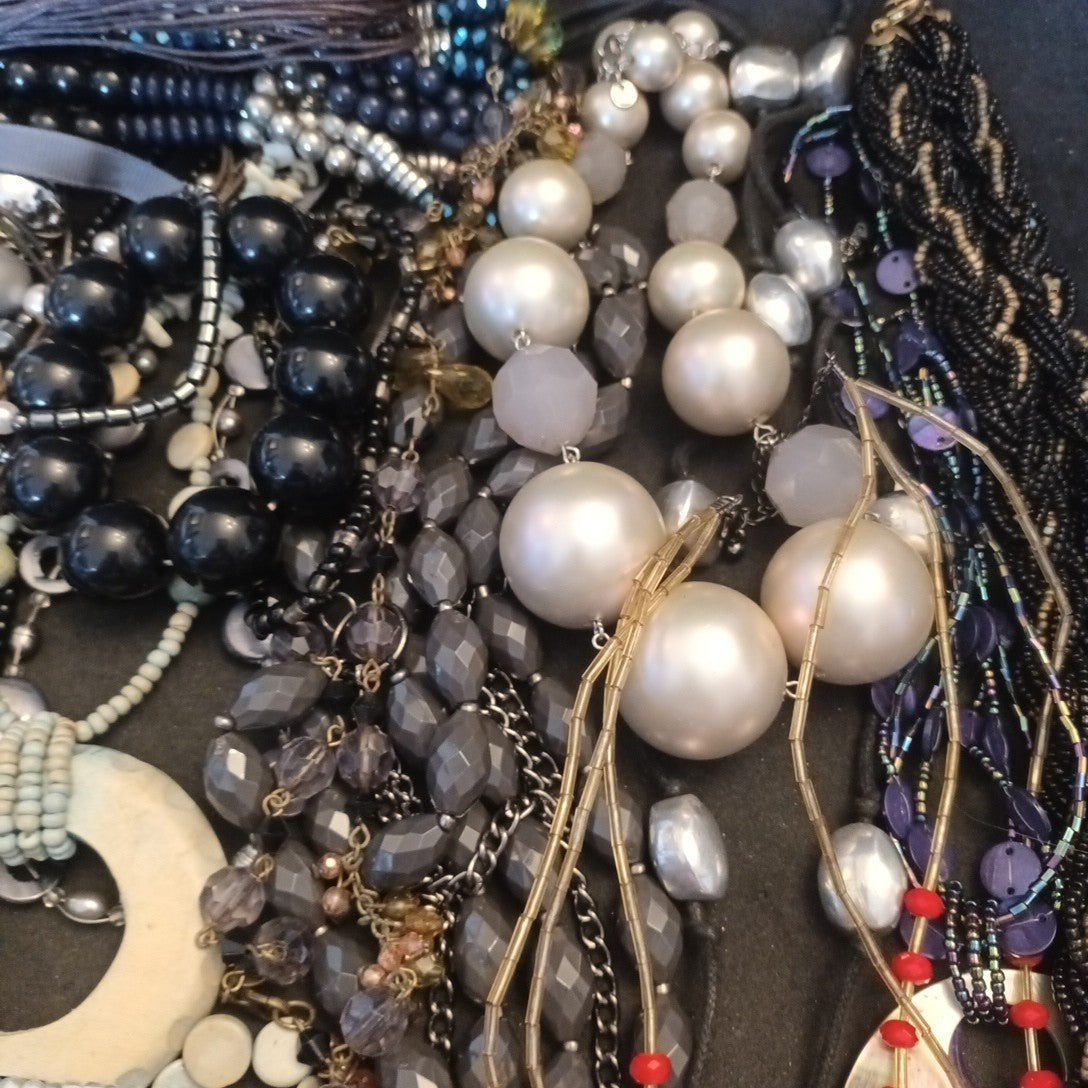 Costume Jewellery Necklaces Bracelets Bundle Joblot Mixed Lot