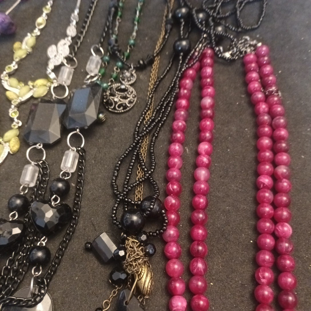 Costume Jewellery Necklaces Bracelets Bundle Joblot Mixed Lot
