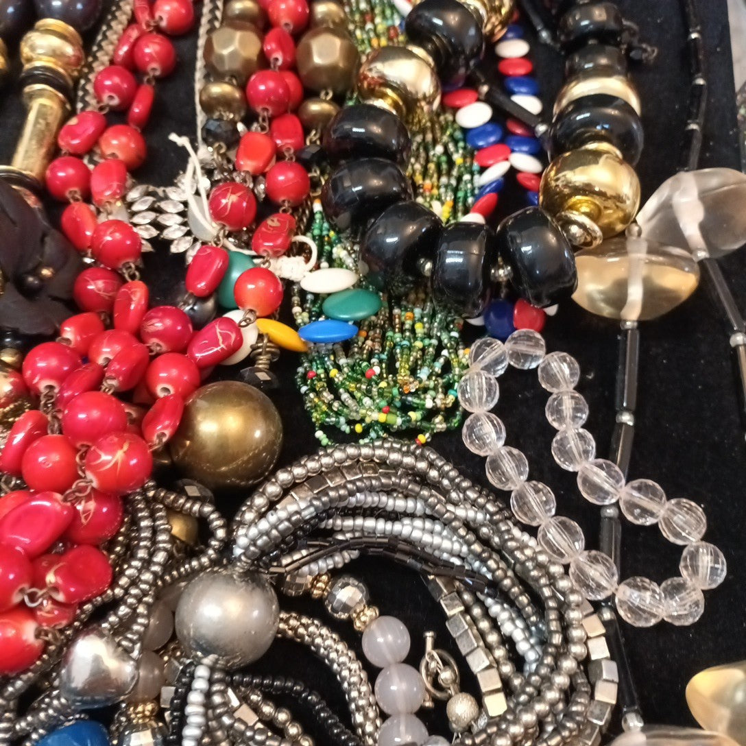Costume Jewellery Necklaces Bracelets Bundle Joblot Mixed Lot