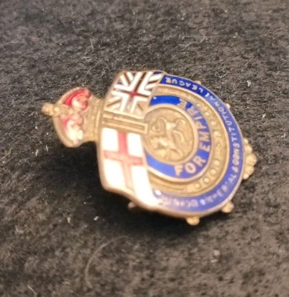 Junior Imperial & Constitutional League ~ For Empire ~  Enamel Pin Badge