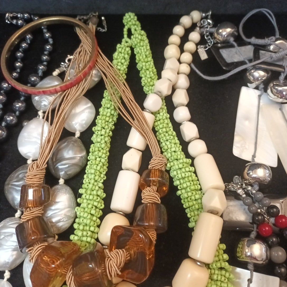 Costume Jewellery Necklaces Bracelets Bundle Joblot Mixed Lot