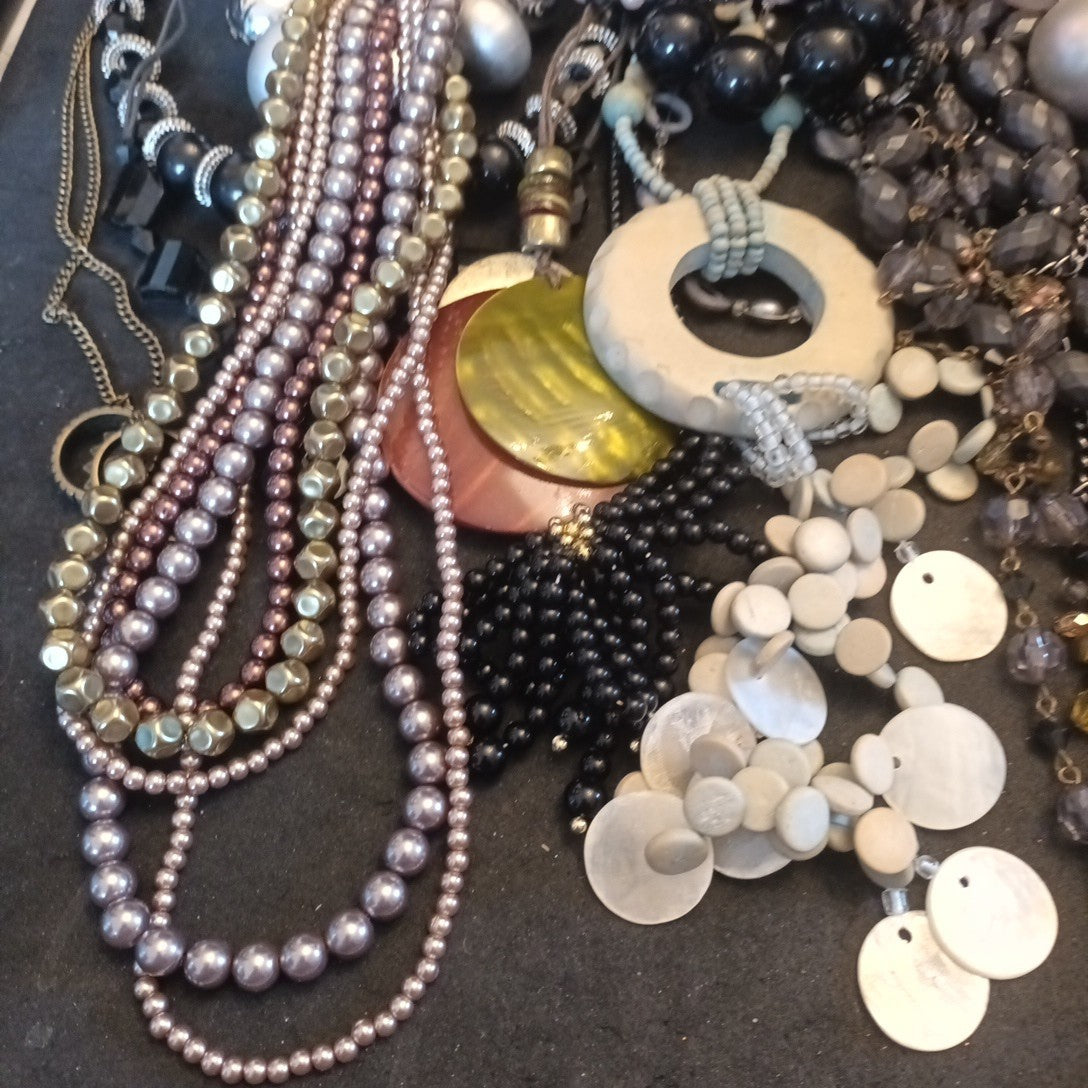 Costume Jewellery Necklaces Bracelets Bundle Joblot Mixed Lot