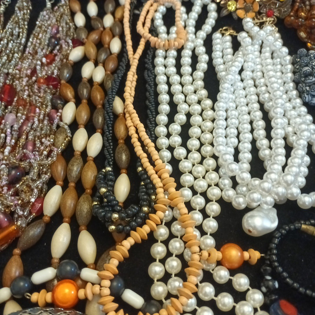 Costume Jewellery Necklaces Bracelets Bundle Joblot Mixed Lot