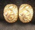 Clara Studios Inc Gold Tone Clip On Earrings